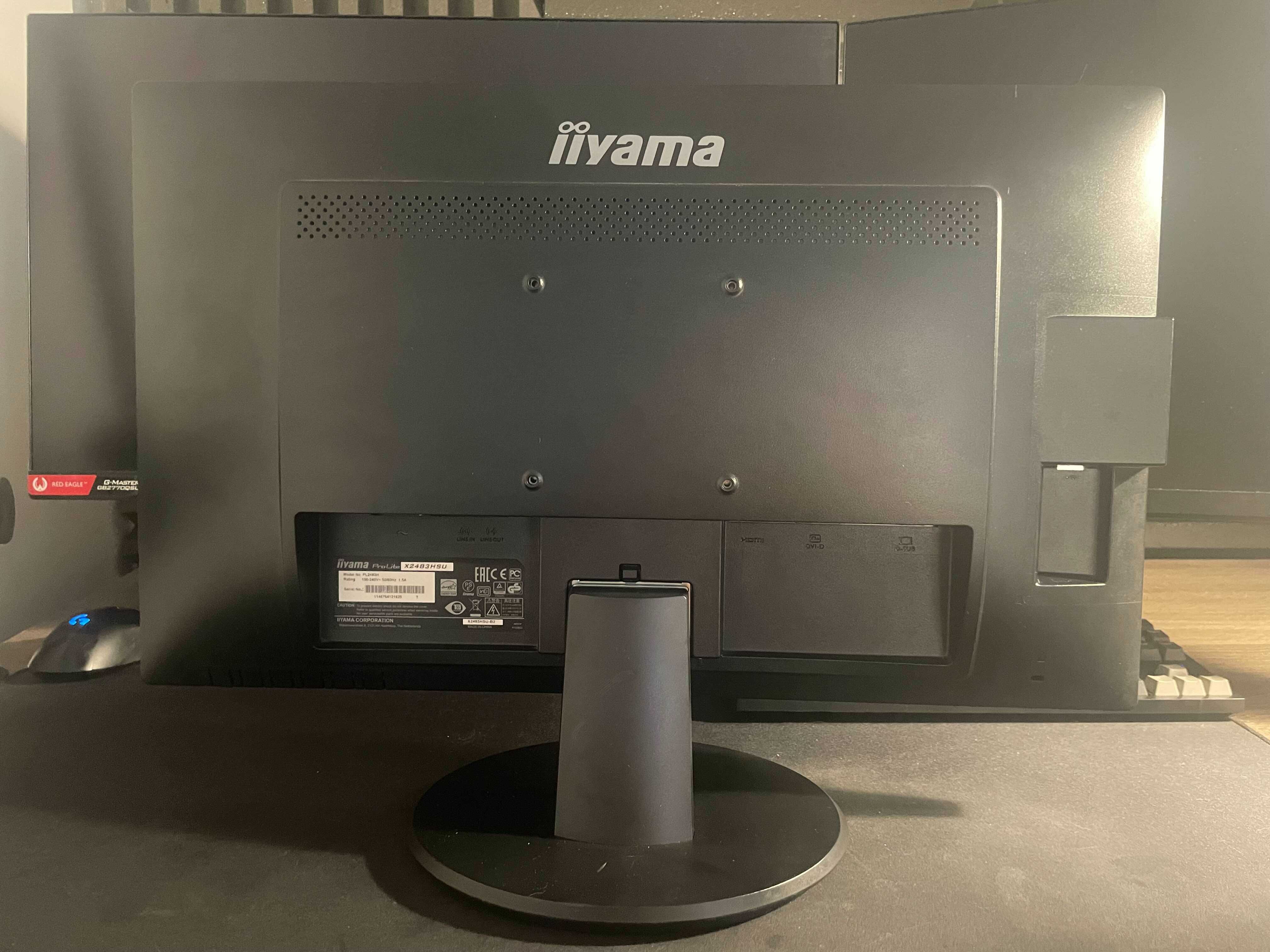 Monitor iiyama ProLite X2483HSU 60hz 24 cale