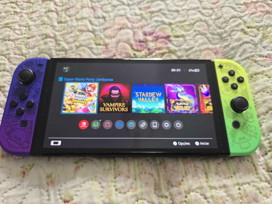 Nintendo Switch OLED "Edição Especial Splatoon 3"