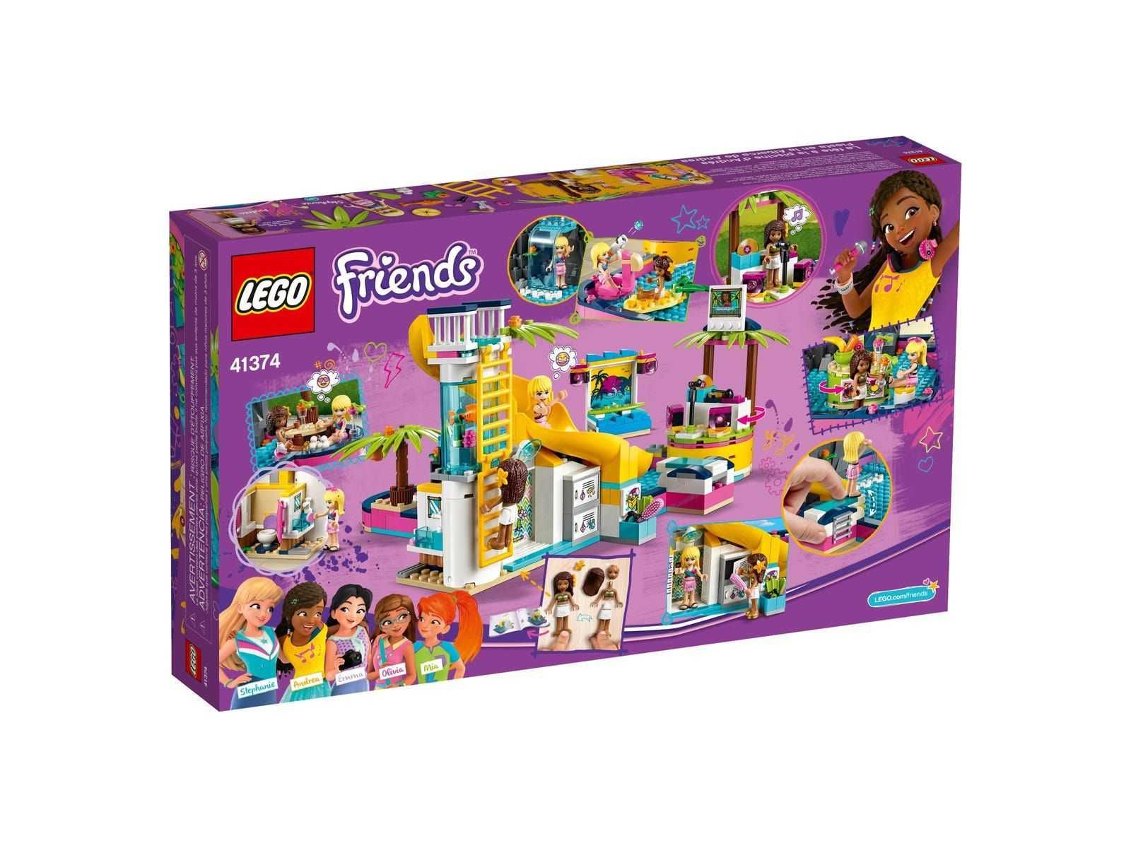 Lego Friends nr 41374 Impreza Andrei na basenie