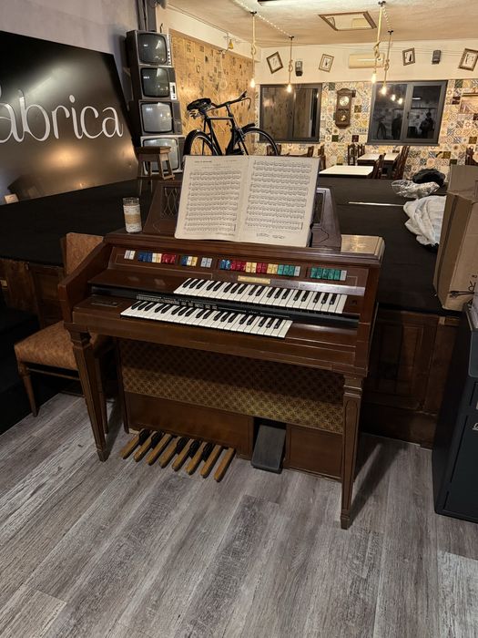 Órgão antigo em madeira – peça decorativa vintage – 100€