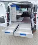 Zabudowa warsztatowa, serwisowa Express, Doblo, Caddy, Citan, Connect