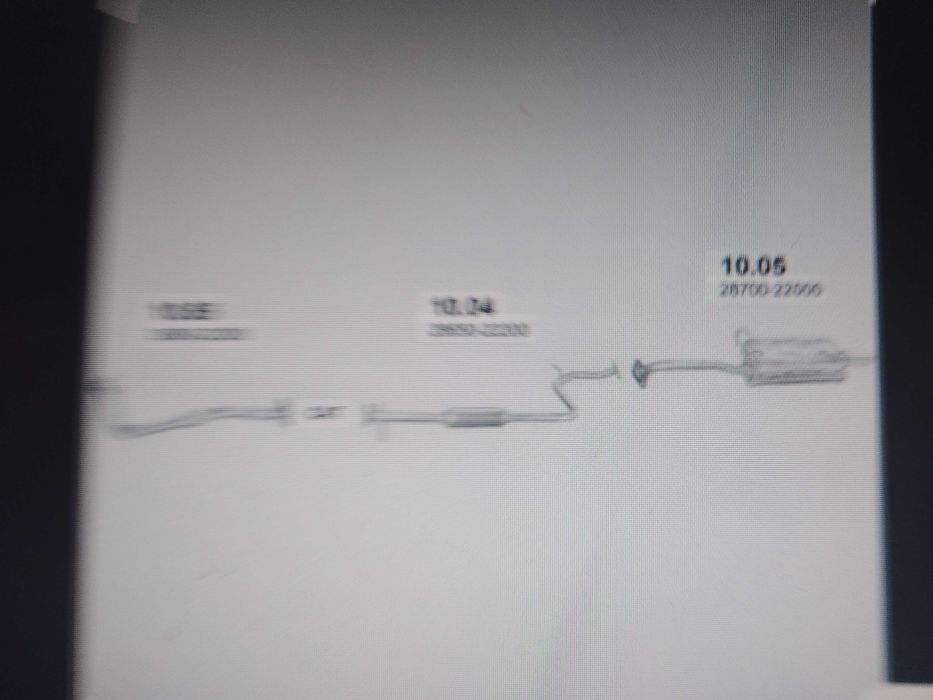 Резонатор нержавейка Hyundai Accent (94-01) 1.5i, 1.3 (10.04) Polmo