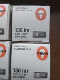 Żarówka LED OSRAM STAR 1,4 W = 15W nowe!