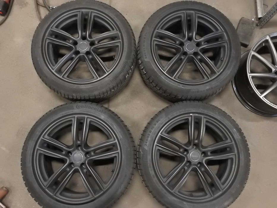 4x 18'' 5x112 ET30 8J BROCK do AUDI BMW Mercedes +Czujniki TPMS