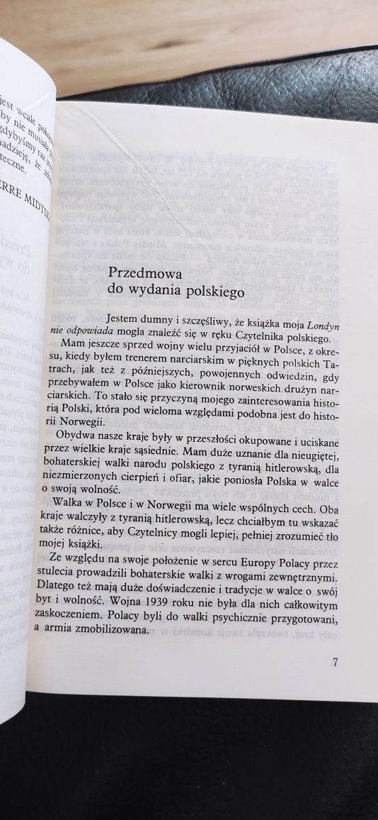 "Londyn nie odpowiada" Sverre Midtskau