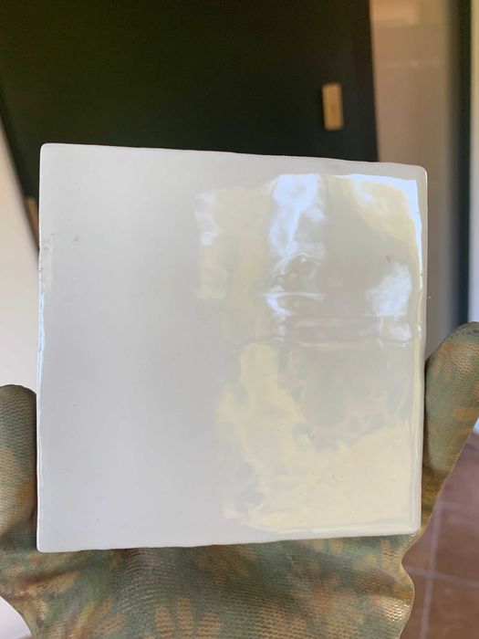 EQUIPE MANACOR White cegiełka 10x10 biała