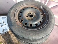 felgi z oponami, Honda Civic VII, koła, opony, 185/65 R 15