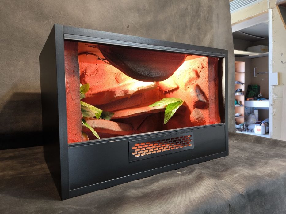 Terrarium dla gekona lamparciego  gotowe od ręki PROMOCJA BLACK WEEK