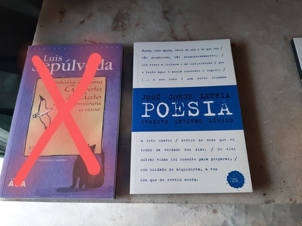 2 livros novos.CamachoCosta.JoseJorgeLetria