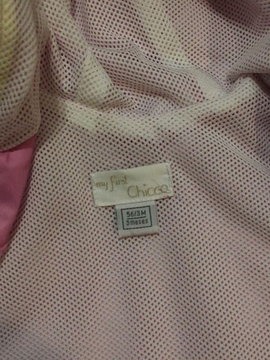 Chicco - impermeável cor-de-rosa