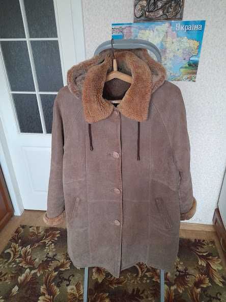 Дубленка женская р.48