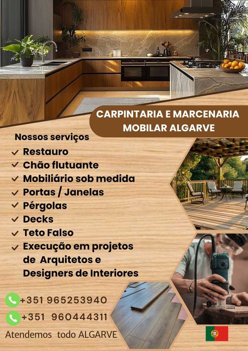 Serviços em Carpintaria e Marcenaria