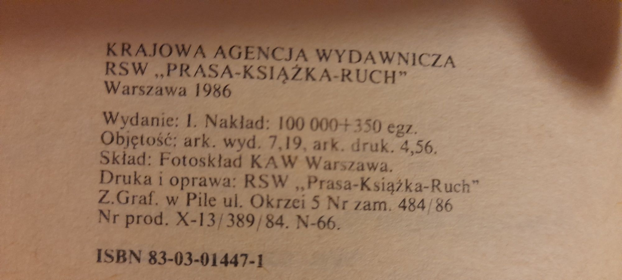 Kalejdoskop seksu - Michalina Wisłocka wyd I 1986