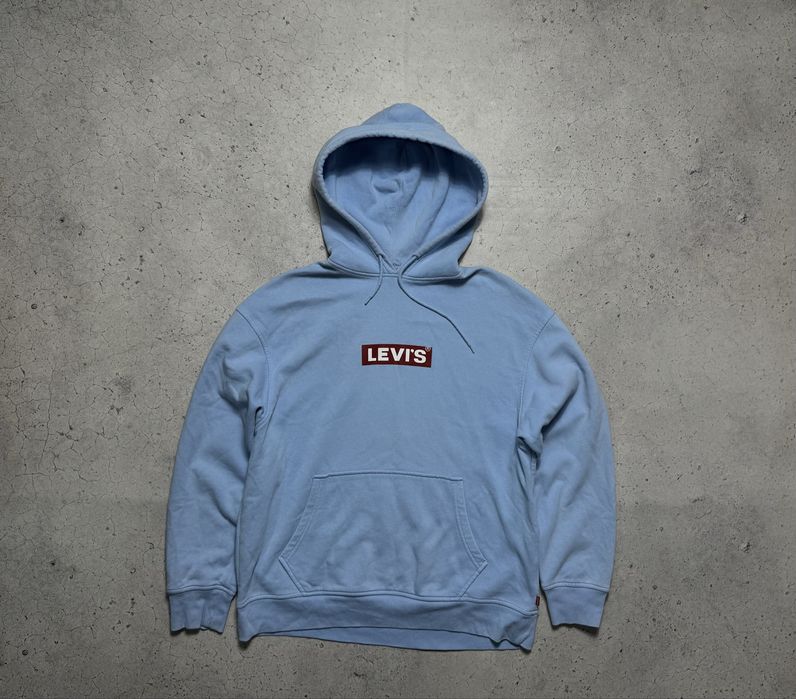 Худи Levis С Большим Логотипом Оригинал S-M Идеал
