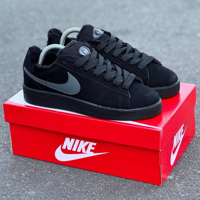 Чоловічі зимові кросівки на хутрі Nike (розміри 40-44)