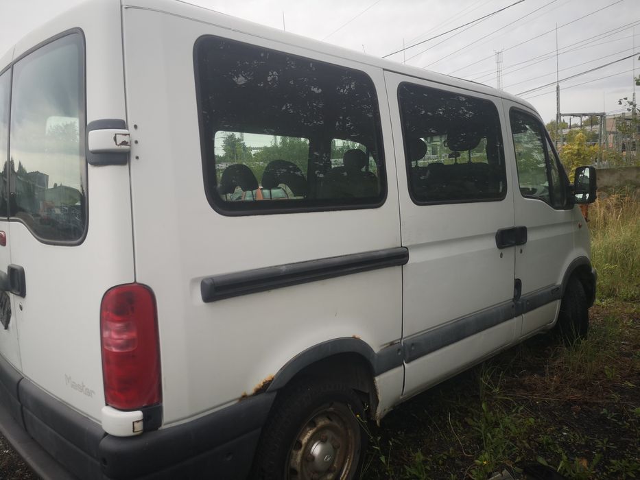 Renault Master II drzwi przesuwne 0389