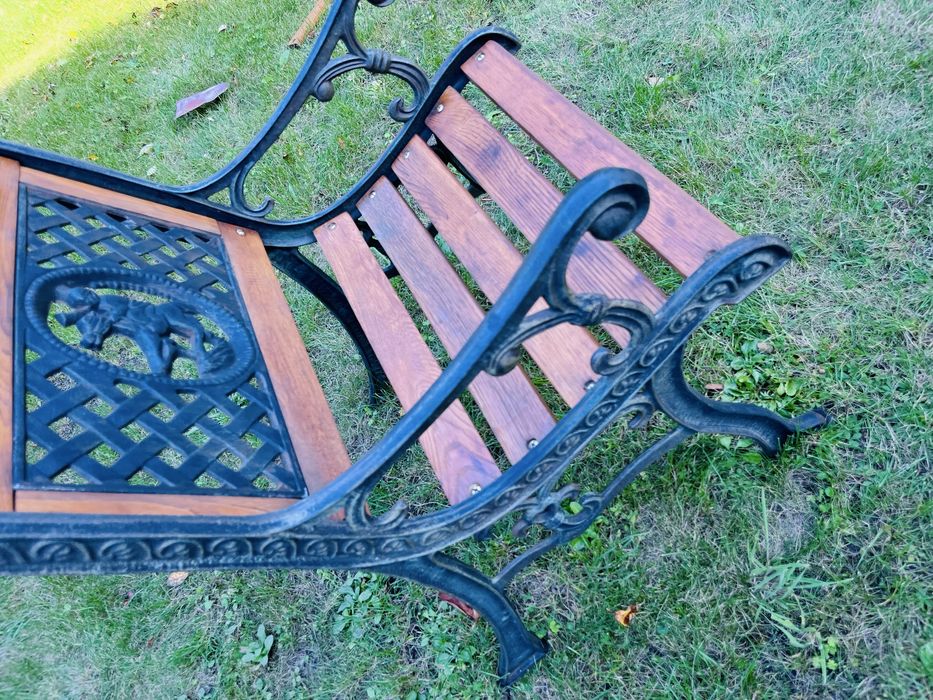 Meble ogrodowe żeliwne