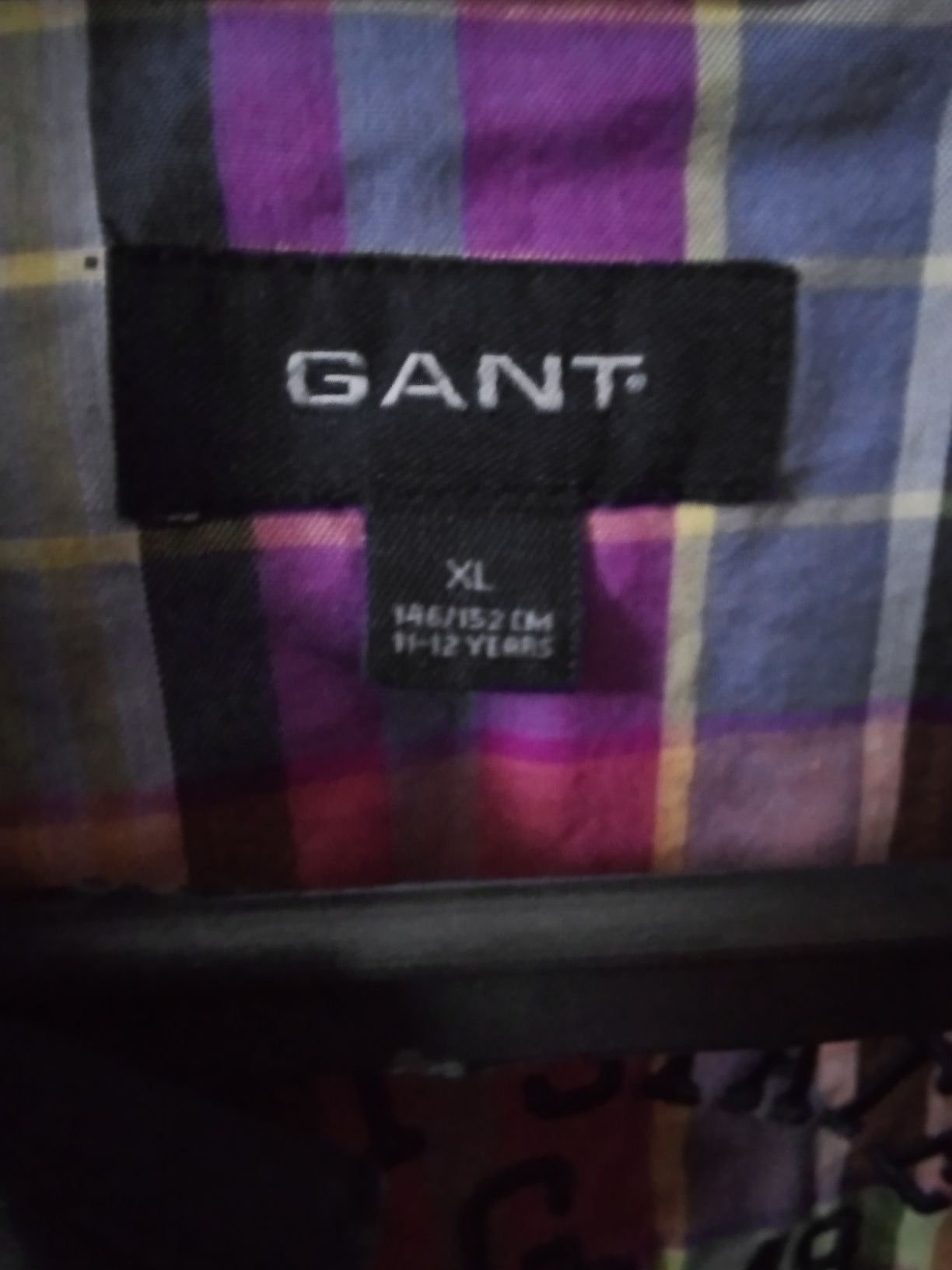 Blusão azul escuro Gant 12 anos