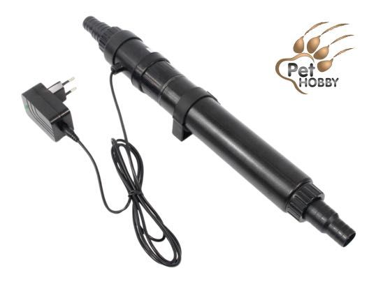 Sterylizator do wody, lampa UV-C 10W na glony, SUNSUN CUV-510