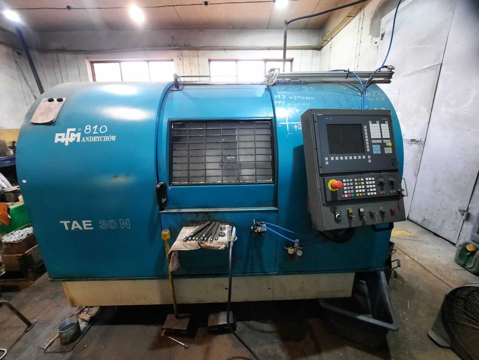 Tokarka CNC - polski producent, stan dobry, AFM, TAE-30n
