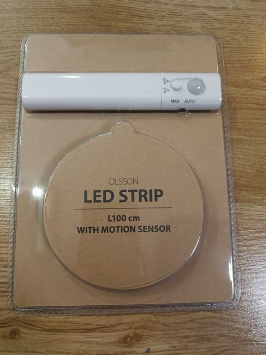 Sznur świetlny LED z czujnikiem ruchu 1 m