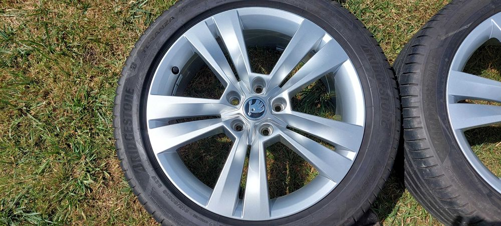 kola letnie 18 skoda karoq ateca 5x112 oponki 7mm 2024