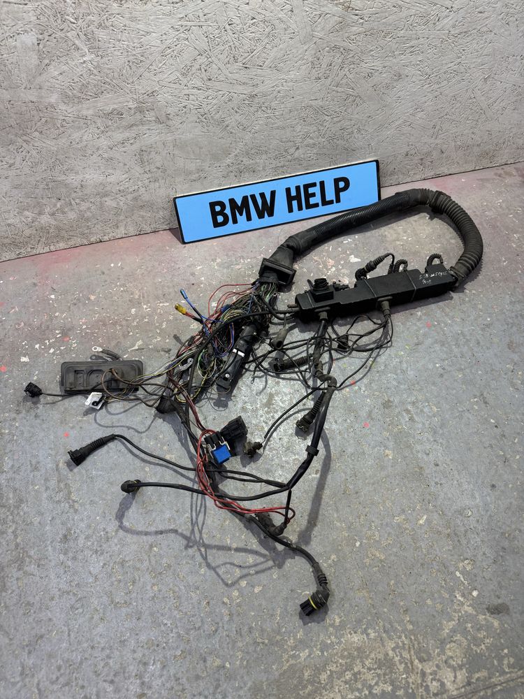 Проводка Двигуна БМВ 5 Е39 М51 D25 Проводка Двигателя Разборка BMW