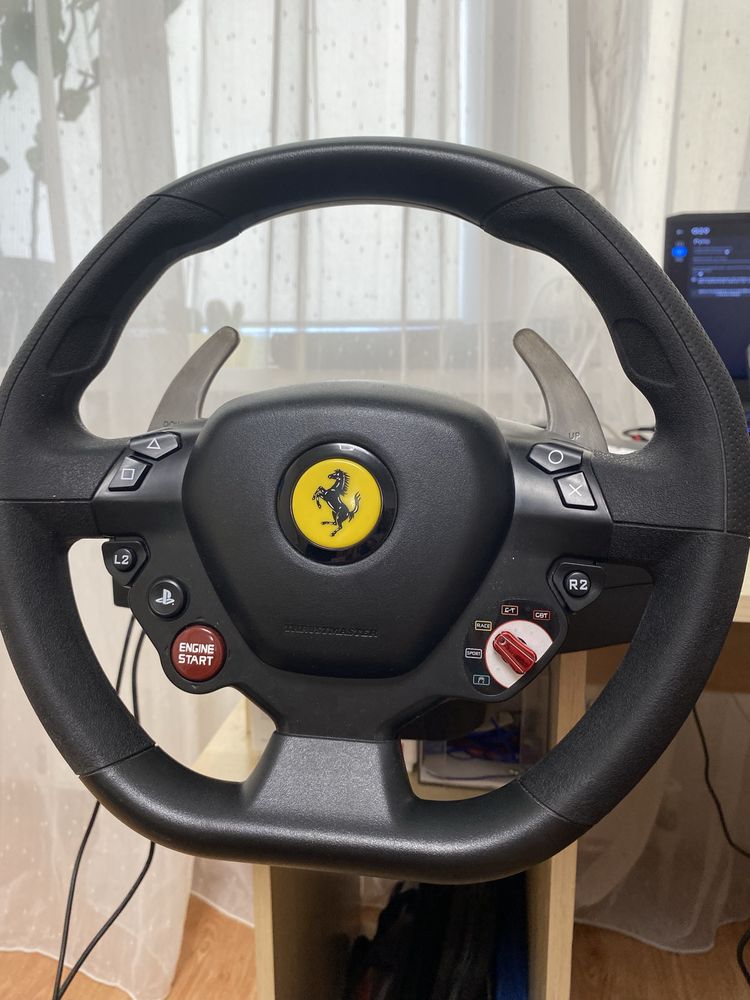 Продам Кермо і педалі Thrustmaster T80 FERRARI 488 GTB EDITION