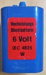 Baterias especiais de 6 Volts