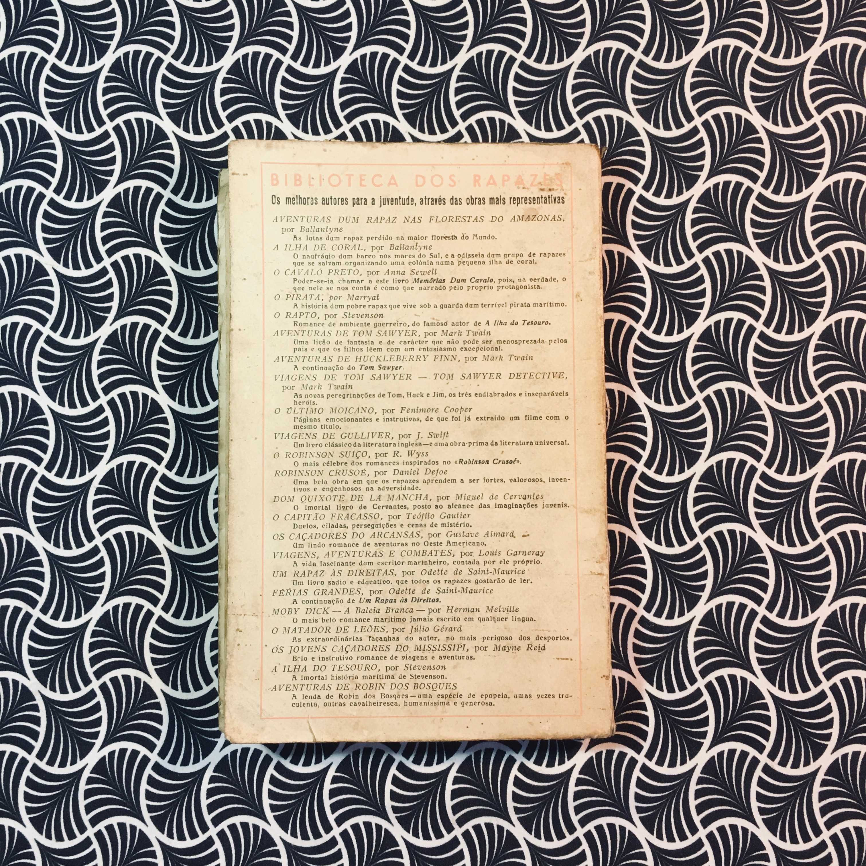 Biblioteca dos Rapaes: A Ilha do Tesouro - R. L. Stevenson