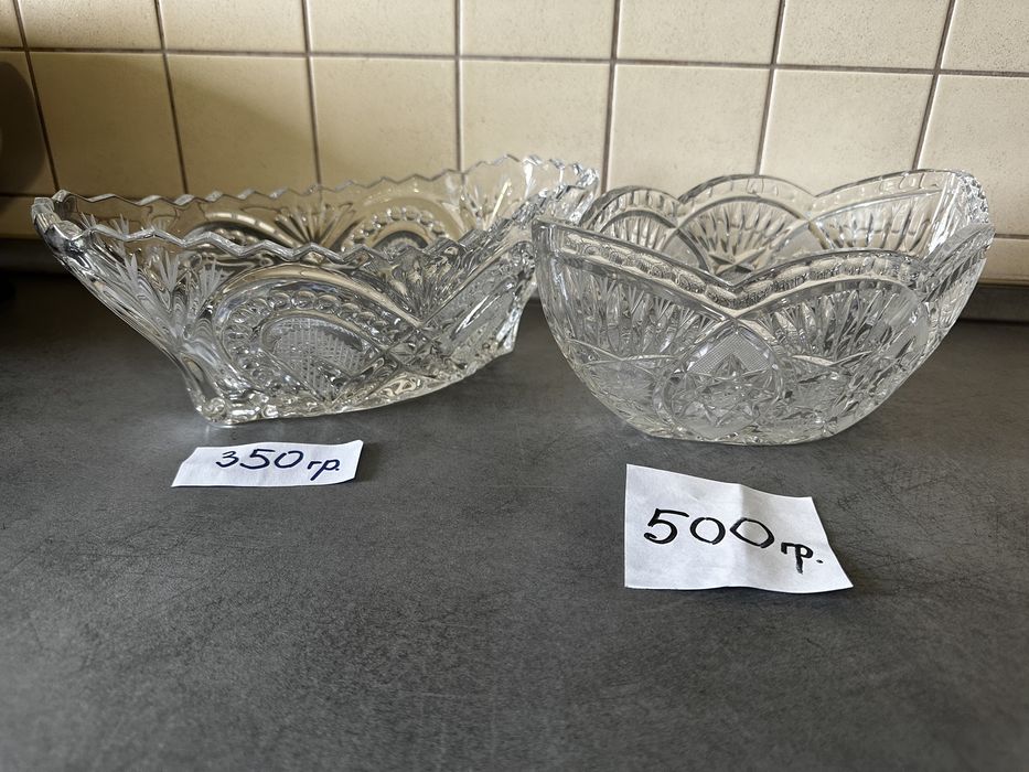 Хоустальные вазы