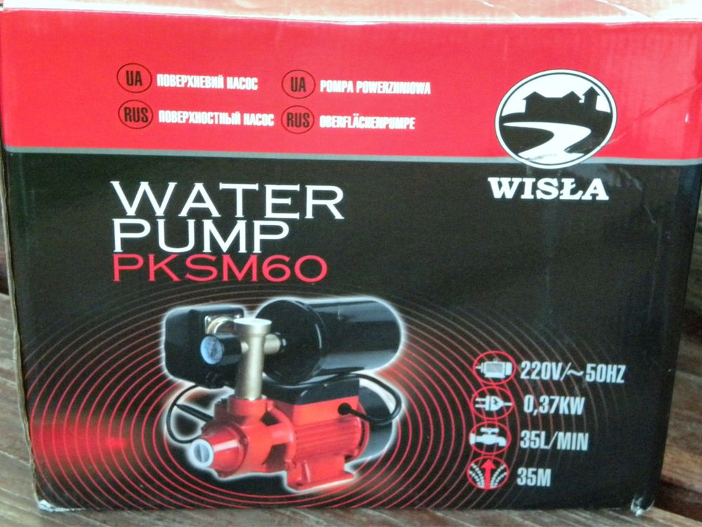 Насосна станція WISLA PKSM60 Автоматична підвищення тиску води