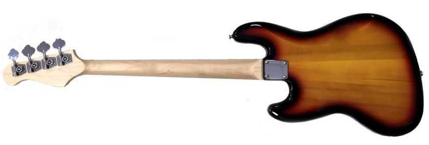 Ever Play JB SB/BK gitara basowa 4-strunowa typu Jazz Bass