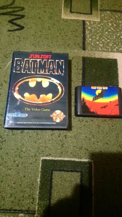 Batman (sega mega drive) в большой коробке