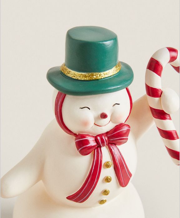 Candeeiro De Presença Em Boneco De Neve Zara Home NOVO