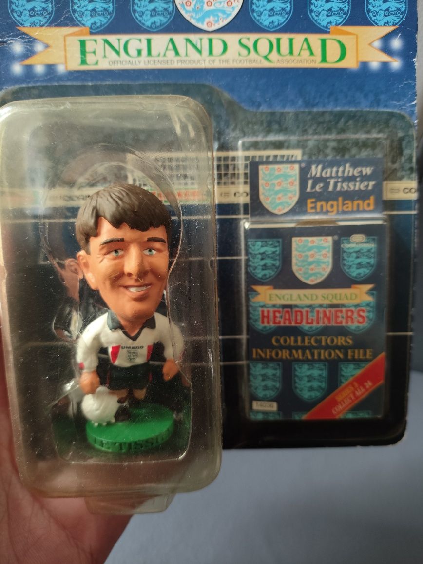 Miniaturka figurka piłkarza Matthew Le Tissier Corinthian 1995