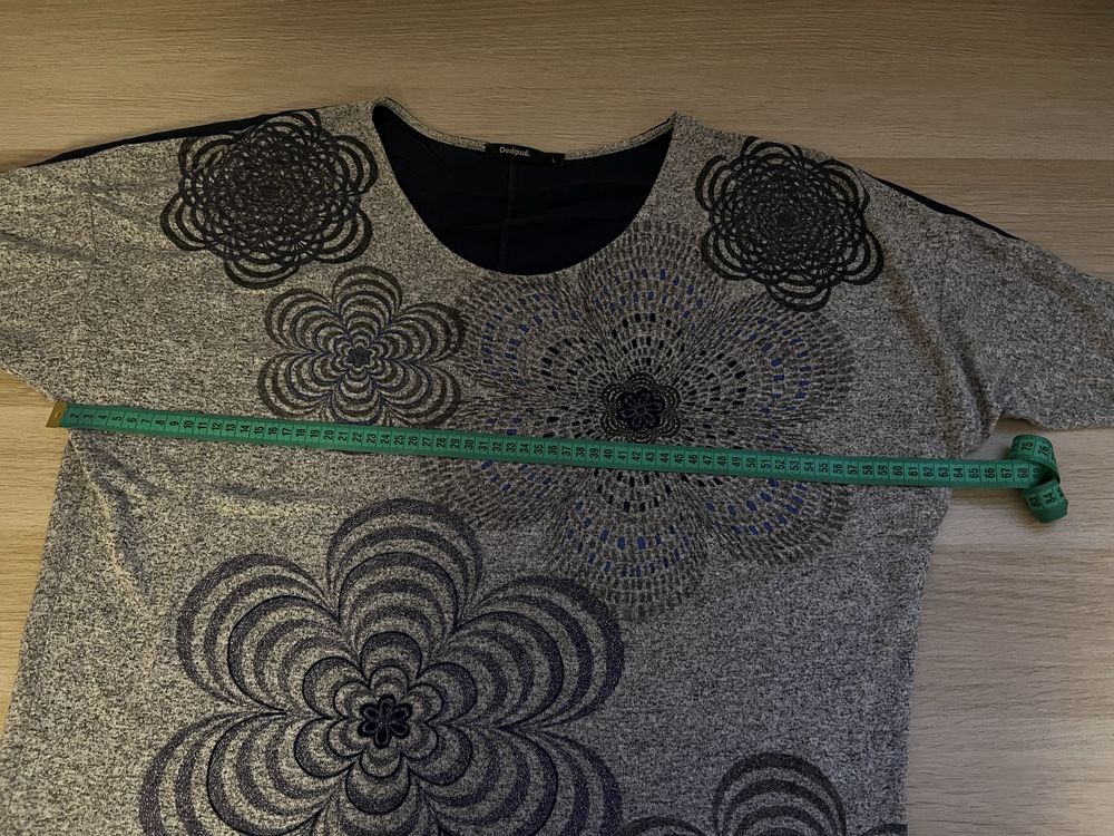 Desigual oversize bluzka roz L