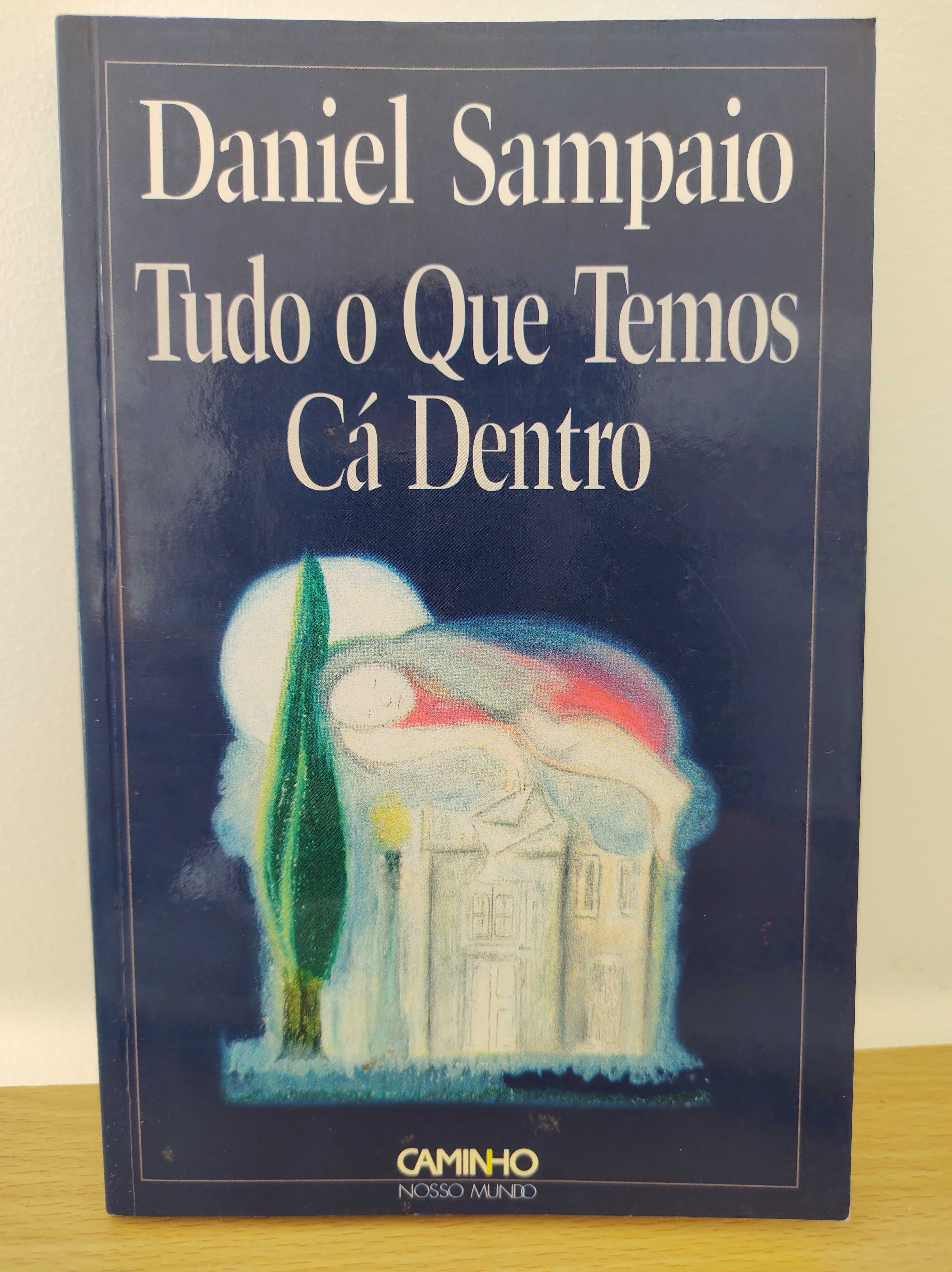 Livro Tudo o Que Temos Cá Dentro, de Daniel Sampaio