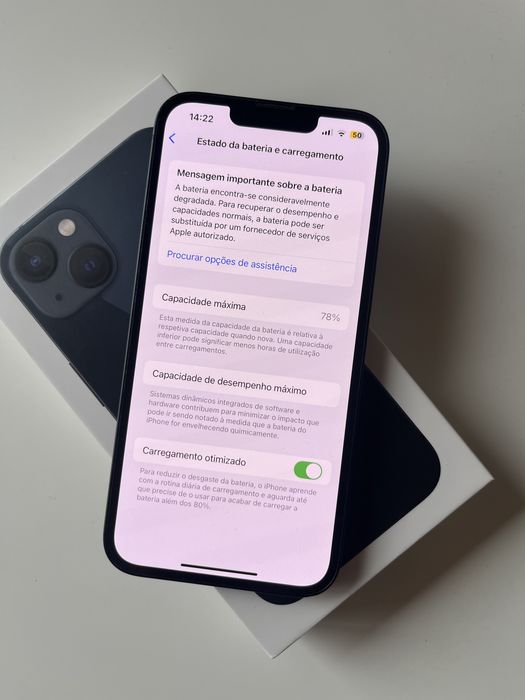 iphone 13 128gb azul meia noite