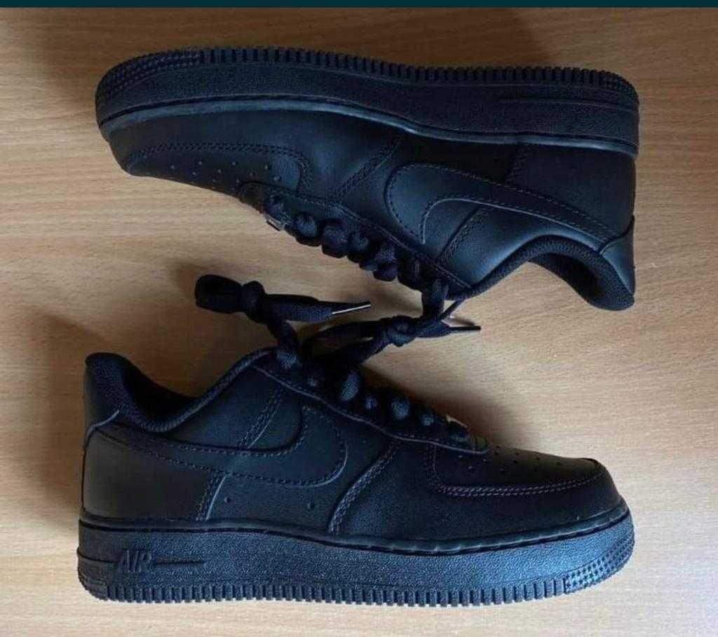 NOWE wygodne buty damskie Nike Air force, 36-41 czarne