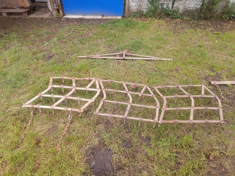 Борони з стельвагою в гарному стані