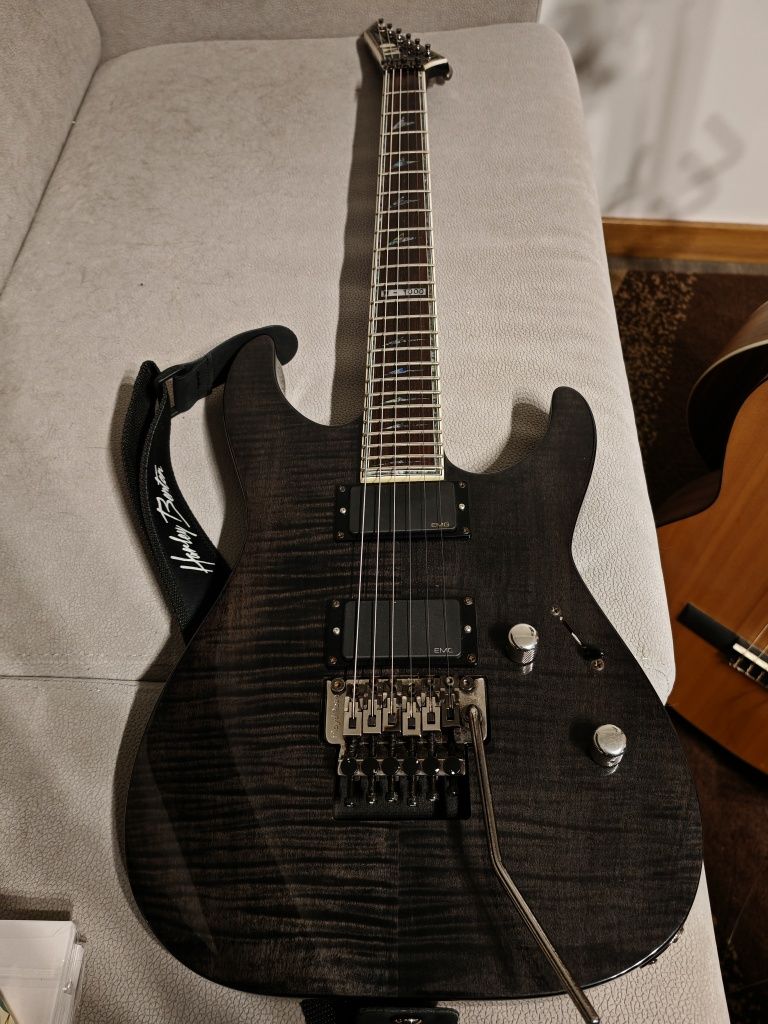 Esp Ltd m-1000 See-thru Black