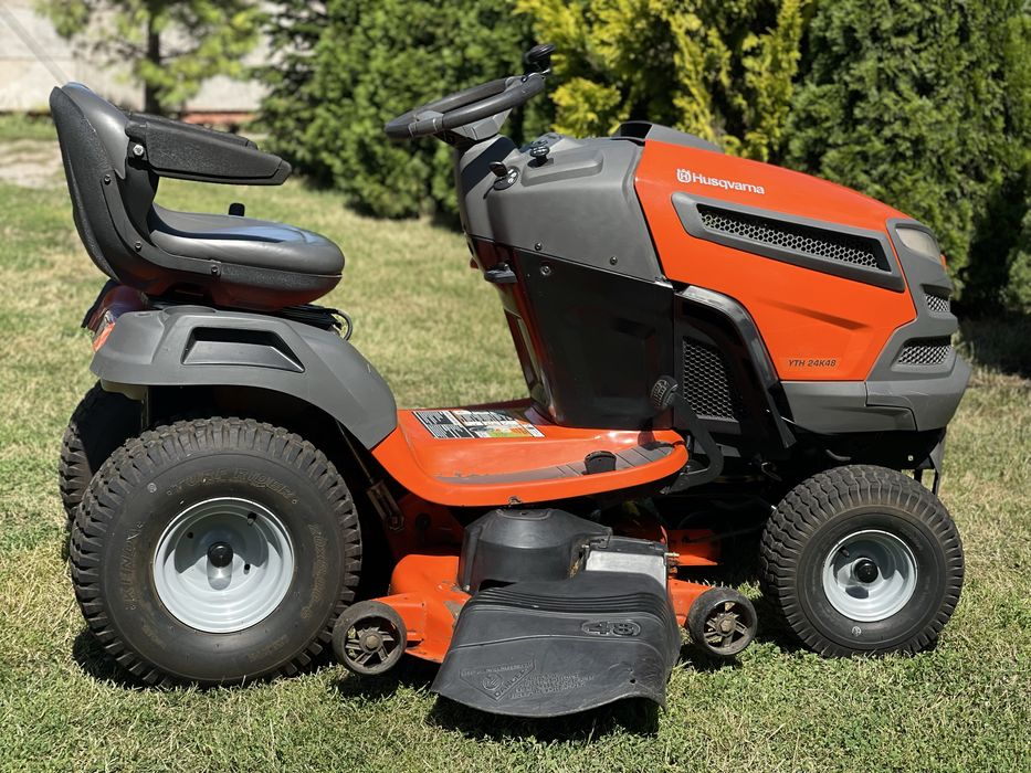 Трактор Газонокосарка HUSQVARNA 24 К.С. V-Tvin Садовий Мінітрактор