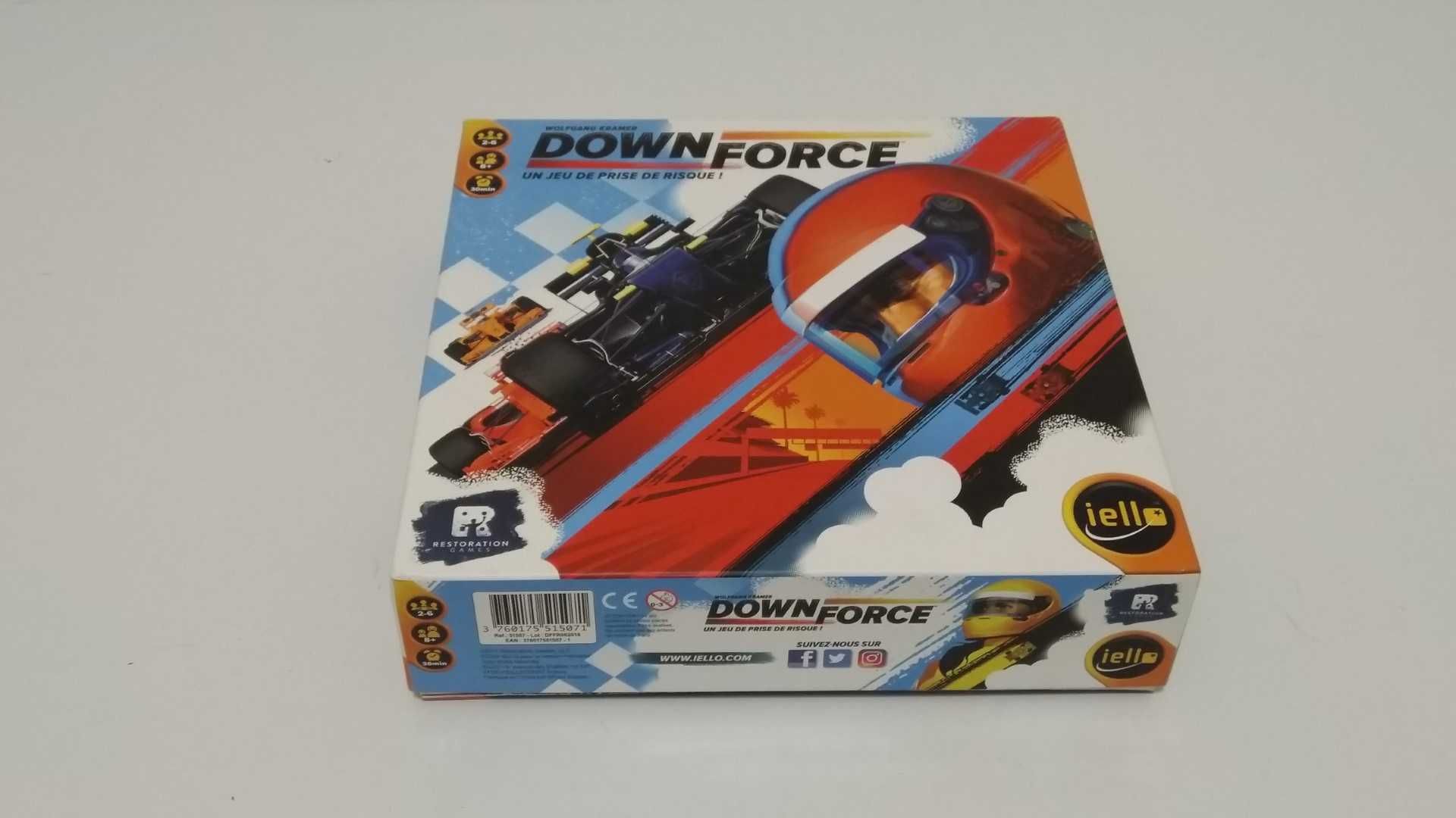 Down Force + Expansão - Jogo de Tabuleiro
