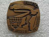odznaka SKI Nordique Championnats Suisses - Le Locle 1972