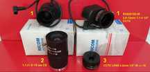 Объектив 1,6 Мpx RV02812D.IR 2,8-12 mm + 6-15 mm CS JAPAN