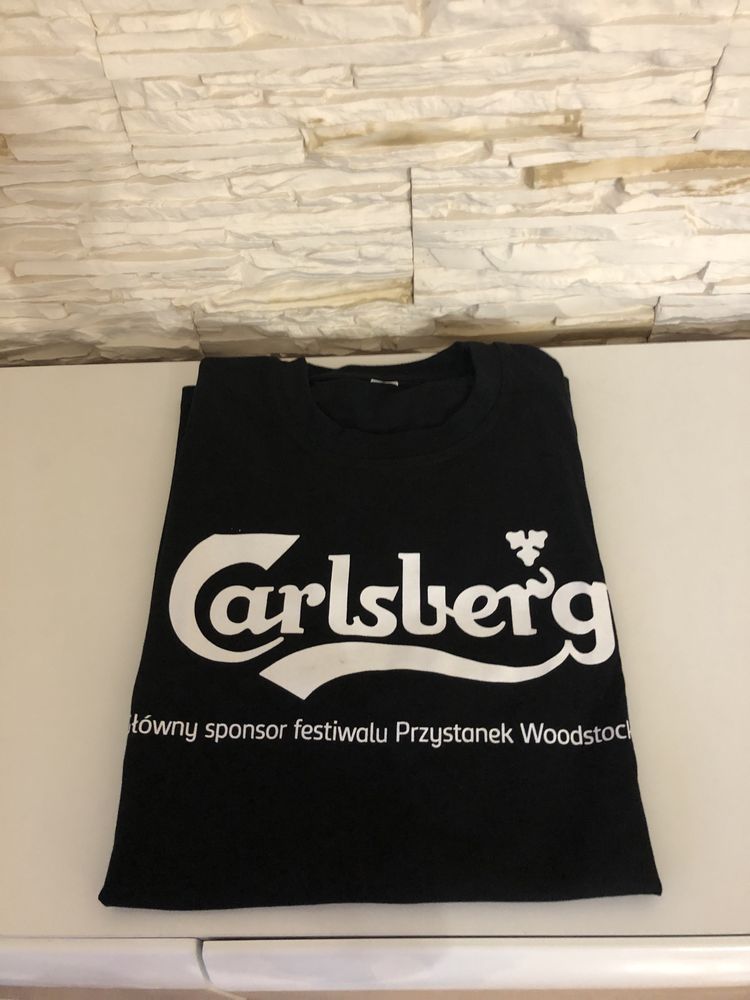 Koszulka T-shirt Woodstock Carlsberg+ gratis