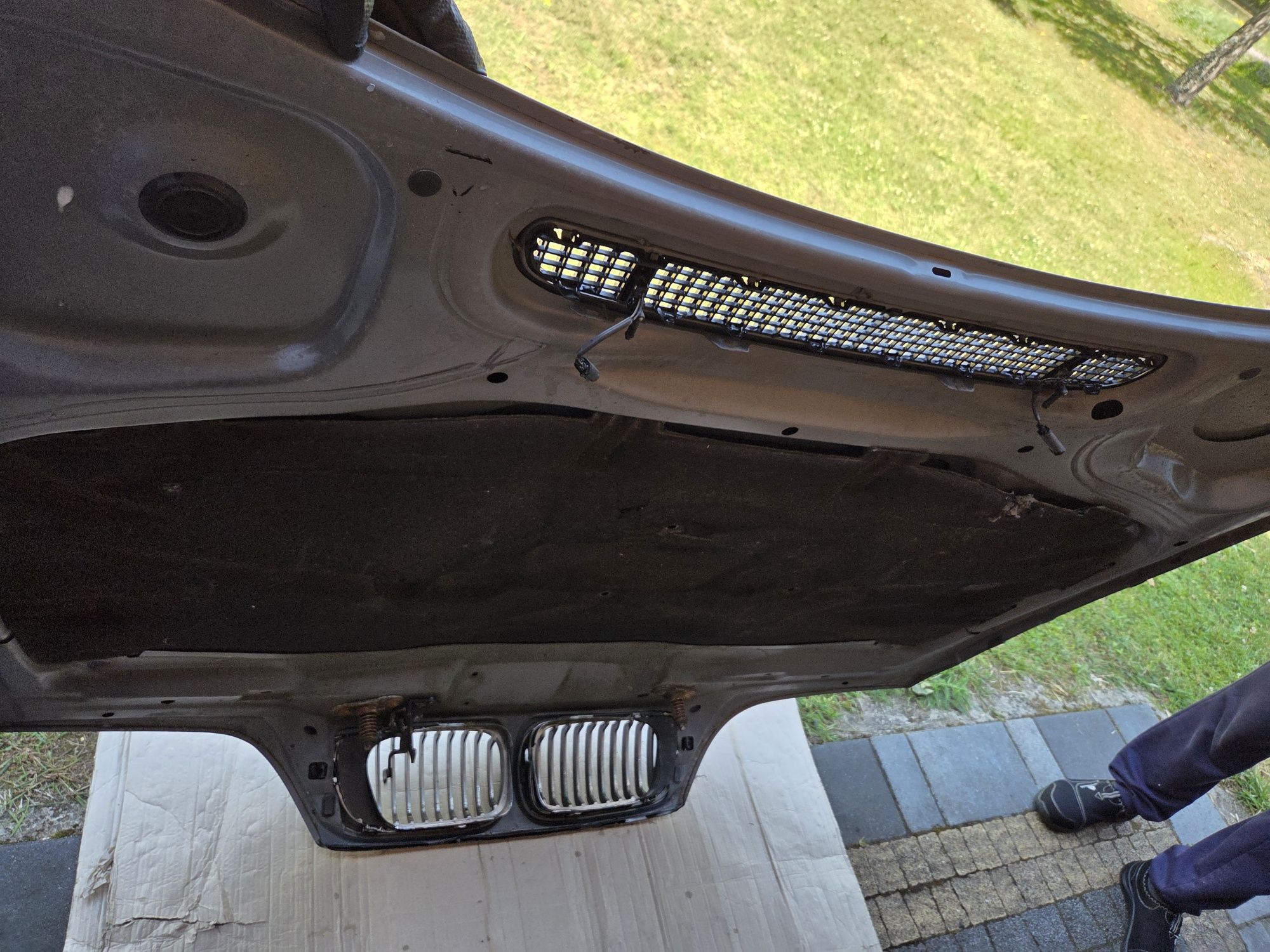 Maska e46 lift sedan silbergrau metallic a08/7