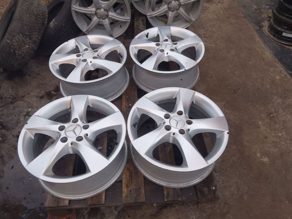 Диски Мерседес Віто (WV-Ауді-Сеат-Шкода) R17/5×112/7J/ET51; гарні !!