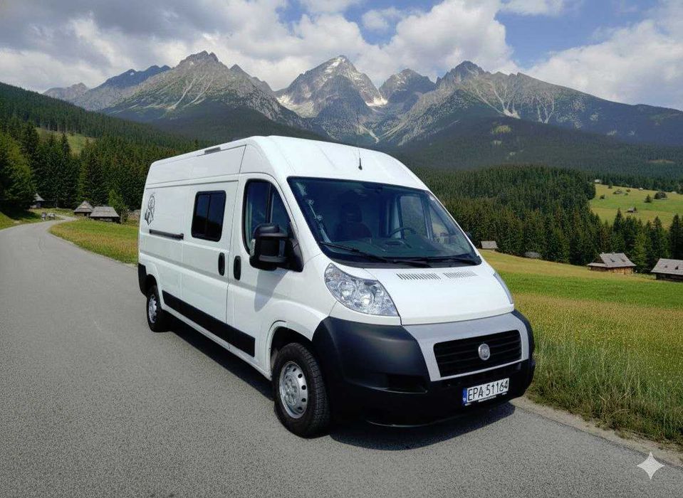 Wynajem Kamper Kampervan Fiat Ducato Łódź łódzkie